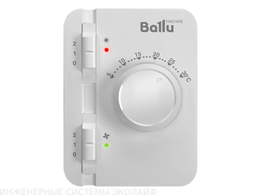 Ballu BHC-M10-T06 (BRC-E) - электрическая тепловая завеса ТЭН 6 кВт (пульт BRC)