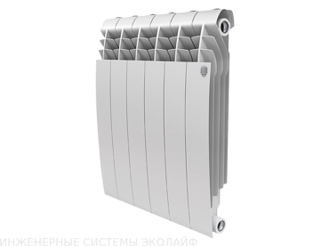 Royal Thermo DreamLiner 500 - алюминиевый радиатор отопления, 1 секция
